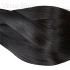 Выдвижения волос естественного цвета прямые индийские, волосы девственницы ранга 7A с нежностью и блеск