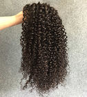 Подгонянная чернота париков человеческих волос фронта шнурка длины естественная для чернокожих женщин