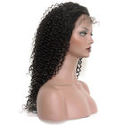 Кинкы курчавое длиной в париках волос фронта шнурка человеческих бразильских для черной дамы