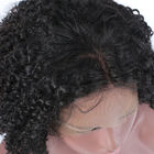 Естественные курчавые короткие передние парики Боб человеческих волос шнурка для афроамериканца