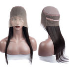 360 расширений человеческих волос закрытия 100% шнурка прифронтовых реальных прямо для Ладыс