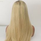1b / 613 белокурых человеческие волосы волос Омбре парика цвета прямых расширения/100 реальные