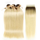 бразильские пачки Веаве прямых волос 1б/613 с цветом закрытия золотым