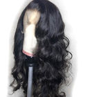 8&quot; вполне шнурует парики человеческих волос для чернокожих женщин/прозрачного парика шнурка объемной волны