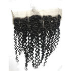Расширения человеческих волос черной девственницы пачки Веаве вьющиеся волосы Уньпросессед перуанские