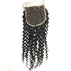 Пачки вьющиеся волосы 18 дюймов перуанские Кинкы с цветом закрытия естественным