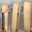 22&quot; 613 парика человеческих волос шнурка блондинкы HD полных отсутствие разделения