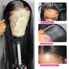 Плотность 13x6 HD 250% шнурует человеческие волосы прифронтовой косточки парика прямые для чернокожих женщин