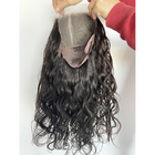 Парики фронта шнурка волны человеческих волос вполне шнуруют передние парики человеческих волос