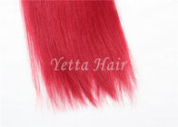 Яркие красные Unprocessed волосы Remy eurasian, Weave человеческих волос 16 дюймов