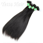 Естественные черные малайзийские выдвижения человеческих волос/волосы Remy красотки прямые