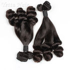 8 дюймов - волосы 18 дюймов бразильские курчавые, удваивают вычерченную тетеньку Funmi Волос Соткать