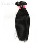 Волосы мягкой черной девственницы 6A бразильские прямо можно покрасить любому цвету и проутюжить