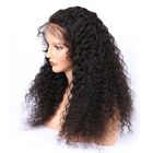 парики фронта шнурка человеческих волос 120г-300г для Афро-американского естественного цвета
