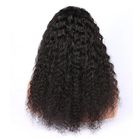 парики фронта шнурка человеческих волос 120г-300г для Афро-американского естественного цвета