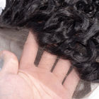30 дюймов девственницы бразильская вьющиеся волосы волна 100% воды 3 пачки с Фронтал
