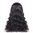 Волны человеческих волос 100% парик 10&quot; шнурка сырцовой Уньпросессед свободной полный - 28&quot; длина
