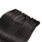 Волосы шелковистого прямого переднего утка пачек расширений человеческих волос девственницы двойного длинные