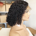 10А волосяного покрова париков человеческих волос шнурка ранга 100% волна бразильского полного естественного глубокая