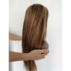 Естественные парики фронта шнурка человеческих волос вполне шнуруют передние парики человеческих волос