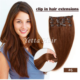 Простота Pre скрепила выдвижения волос кератина/зажим в цвете 6# Weave волос